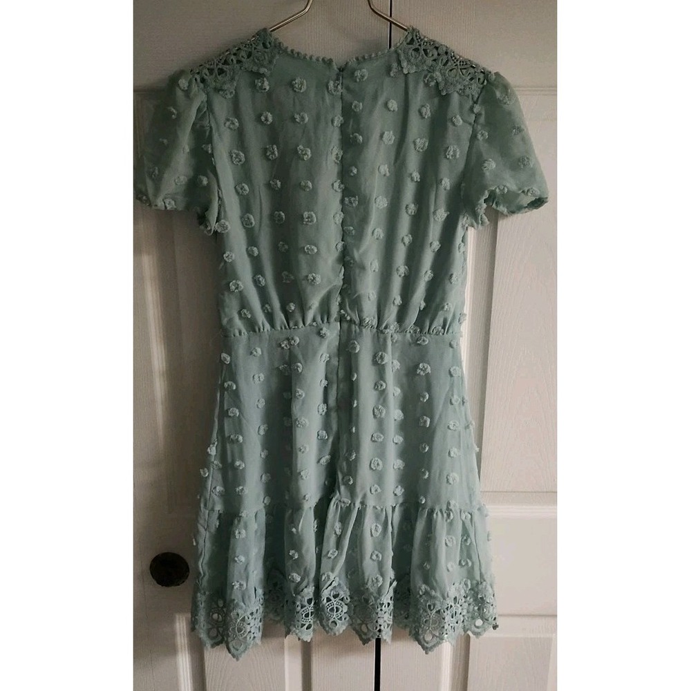 X-chico Love X Design Xs Women's Dress Blue/ Green